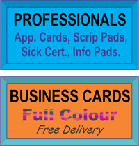Professional Stationery and Business Cards